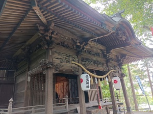 前玉神社の夫婦神を祀る「前玉神社 拝殿」