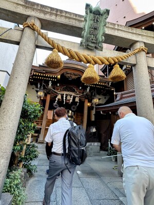 小網神社の境内の様子