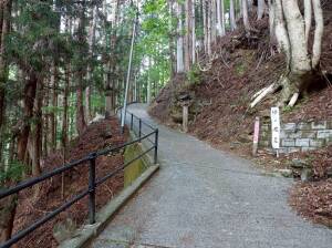 大嶽山那賀都神社の参道