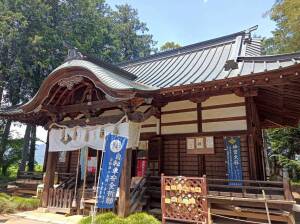 甲斐奈神社の拝殿