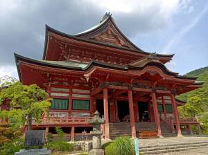甲斐善光寺の金堂（本堂）