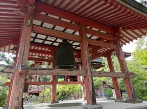 甲斐善光寺鐘楼堂の銅鐘
