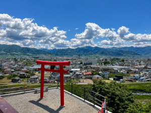 差出磯大嶽山神社の絶景