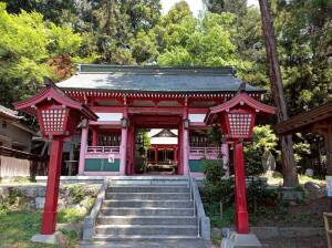 菅田天神社の神門