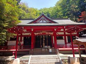菅田天神社の拝殿