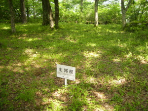 要害山城主郭（本丸）跡