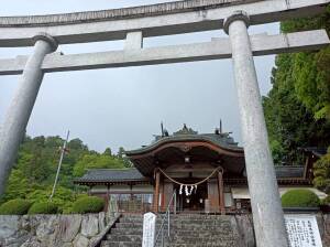 夫婦木神社の拝殿