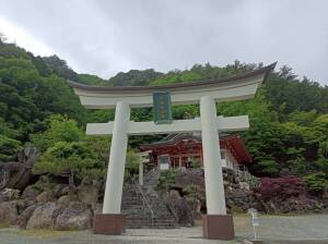 夫婦木神社 姫ノ宮の大鳥居