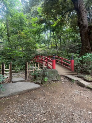 赤坂氷川神社の「太鼓橋」