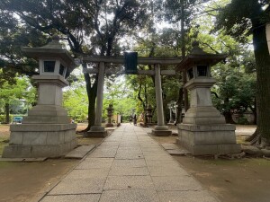 赤坂氷川神社の二の鳥居