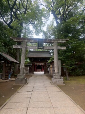赤坂氷川神社の三の鳥居