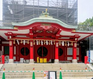 富岡八幡宮の拝殿