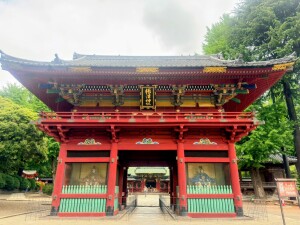 根津神社の楼門