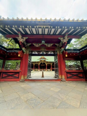 根津神社の唐門