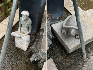 品川神社の手水舎