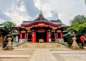 品川神社の社殿