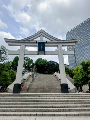 山王日枝神社の山王鳥居