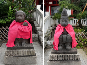 山王日枝神社の神猿像