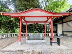 山王日枝神社の手水舎