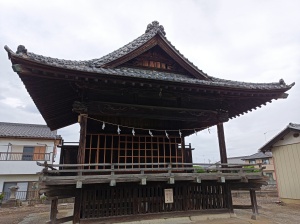 氷川八幡神社の能舞台（神楽殿）
