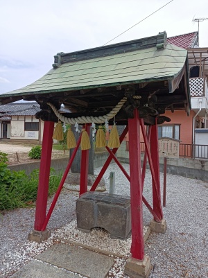大野神社の手水舎