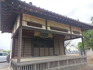 胎智山 満願寺の木造舞台