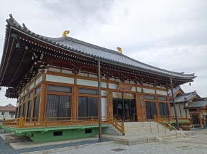曹傳山 宝持寺の本堂
