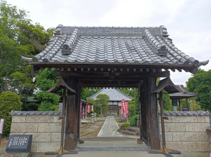 愛宕山 南蔵院の山門