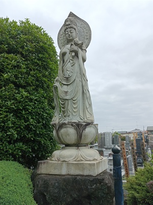 愛宕山 南蔵院の「観音菩薩像」