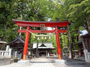 冨士山下宮小室浅間神社の鳥居