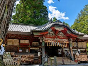 北口本宮冨士浅間神社の拝殿