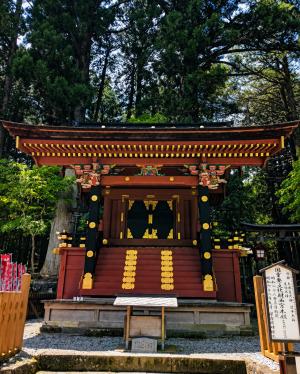 北口本宮冨士浅間神社の西宮本殿