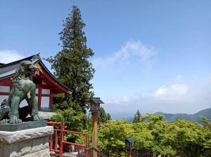 武蔵御嶽神社の眺望