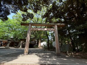 乃木坂46ファンの聖地・乃木神社の二の鳥居
